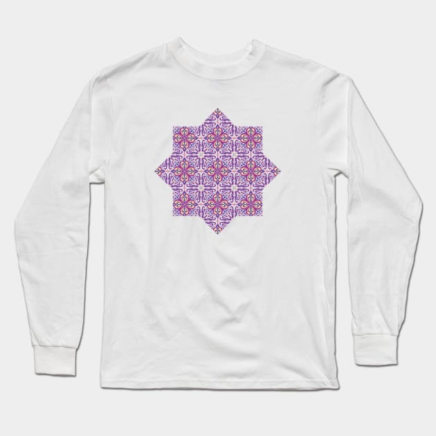 Iznik — Turkish decor Long Sleeve T-Shirt by GreekTavern